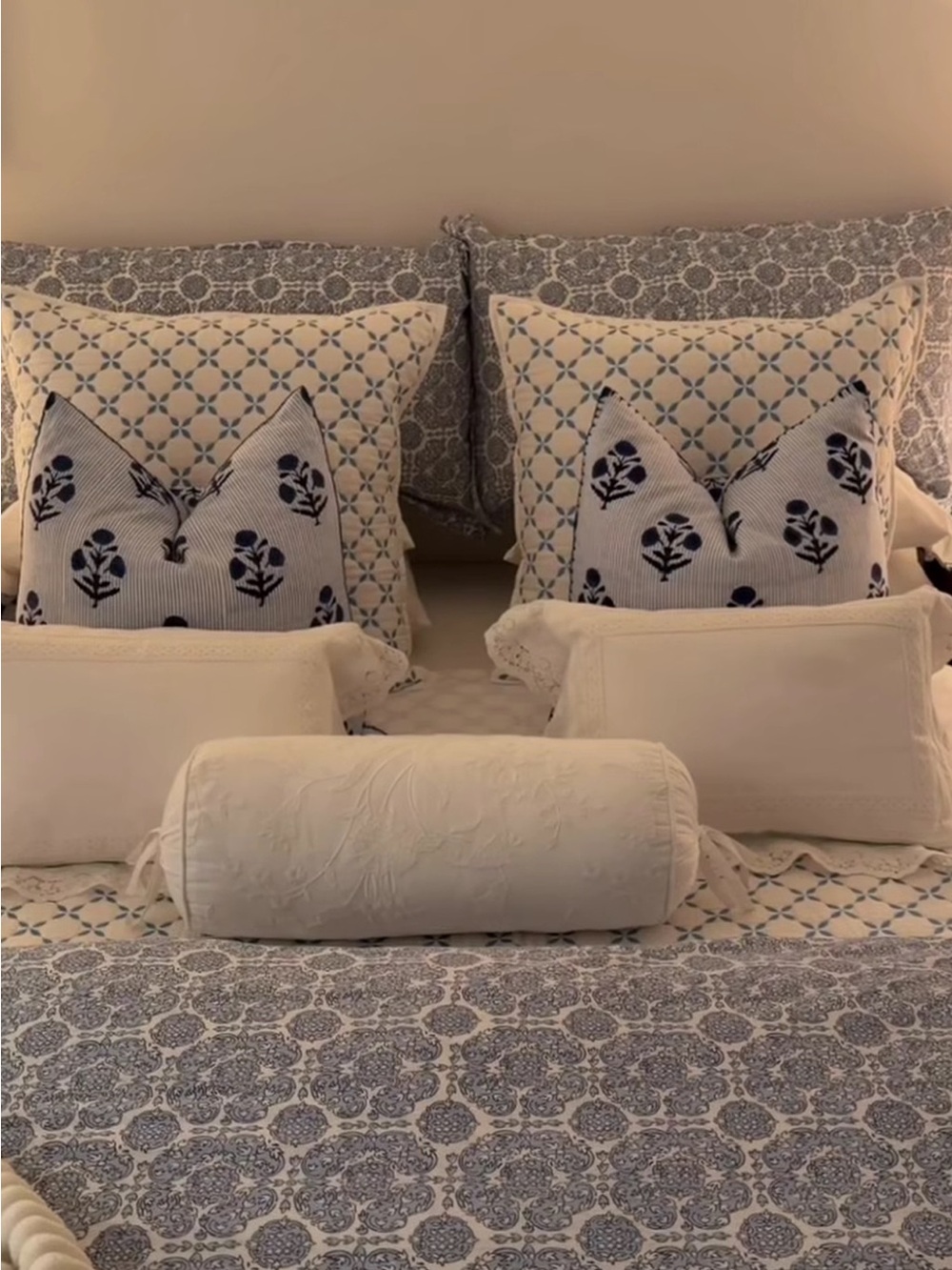 JOHN ROBSHAW | Sahil Indigo Organic Duvet Cover (King)